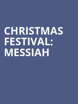 Christmas Festival: Messiah at Royal Albert Hall